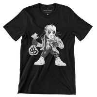 Matching for Sneaker Jordan 4 Oreo Hockey Mask Dude Cash Tee