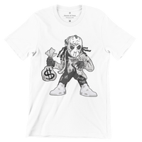Matching for Sneaker Jordan 4 Oreo Hockey Mask Dude Cash Tee