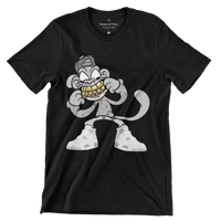Matching for Sneaker Jordan 4 Oreo Monkey Boy Grill Tee