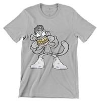 Matching for Sneaker Jordan 4 Oreo Monkey Boy Grill Tee