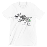 Matching for Sneaker Jordan 4 Oreo WoodieBird Cash Bag Tee