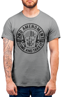 Second amendment circle skull flag Mens Patriot USA Homeland Graphic T Shirt, 2nd Amendment Right Tee