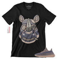 R226 adidas Yeezy Boost 350V2 Fade Black T Shirt