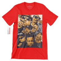 Rap Mural Retro Urban Fashion T Shirt