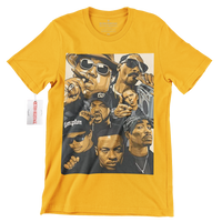Rap Mural Retro Urban Fashion T Shirt