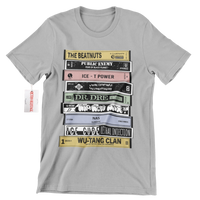 Hip Hop Tapes Large Print Retro T-Shirt