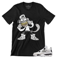 Jordan 4 Military Black Monkey Grill T-Shirt