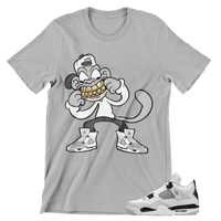 Jordan 4 Military Black Monkey Grill T-Shirt
