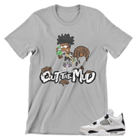 Jordan 4 Military Black Out The Mud T-Shirt