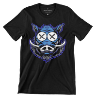 THE WILD BOAR GRAPHIC ART ORIGINAL URBAN STREETWEAR T-SHIRT