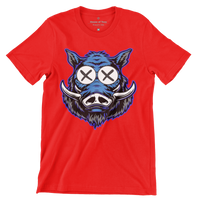 THE WILD BOAR GRAPHIC ART ORIGINAL URBAN STREETWEAR T-SHIRT