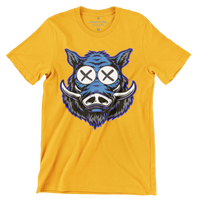 THE WILD BOAR GRAPHIC ART ORIGINAL URBAN STREETWEAR T-SHIRT