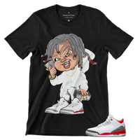 Jordan 3 OG Fire Red Men's T Shirt To Match Sneakers Tee