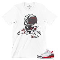 Jordan 3 OG Fire Red Moon Bag Man T Shirt
