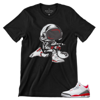 Jordan 3 OG Fire Red Moon Bag Man T Shirt