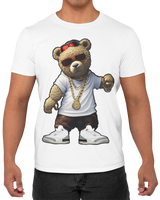 shirt to match jordan 3 white cement reimagined Hip Hop Teddy Tee