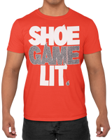 shirt to match jordan 3 white cement reimagined Shoe Game Lit Tee