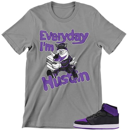 Shirt to Match - 1 Purple Black Colors