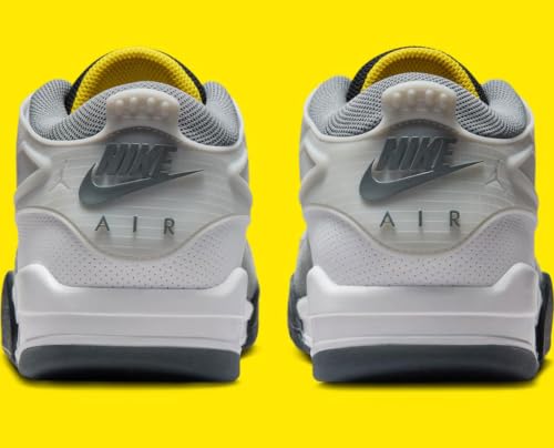 Men's Air Jordan 4 RM PRM White/Fire Red-Black (IB8052 100) - 9.5