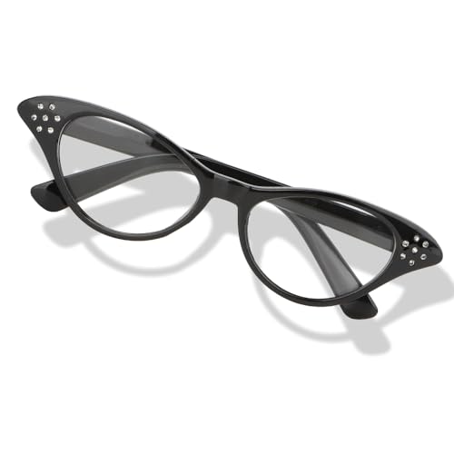 LmashRbaiw 1950s Accessories,50s Outfit for Women,Halloween Accessories for Women,Sexy Halloween Costumes,Cat Eye Glasses,50s Halloween Costumes for Cosplay Party,Hippie Costume