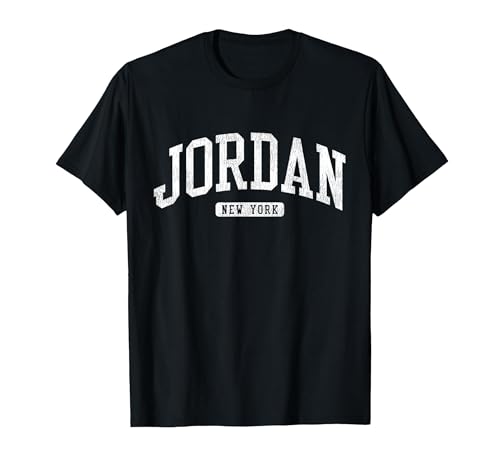 Jordan New York NY JS03 College University Style T-Shirt, Men, Black, 6X-Large