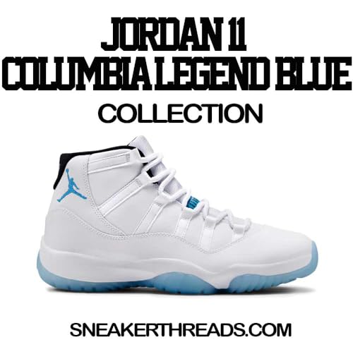 Sneaker Tees to Match Retro 11 Legend Blue Sneakers Columbias - Raging Face Shirt (US, Alpha, Medium, Regular, Regular, University Blue)