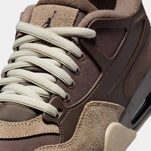 Air Jordan 4 RM Men's Shoes (Ironstone/Baroque Brown/Light Bone/Medium Olive) Size 12