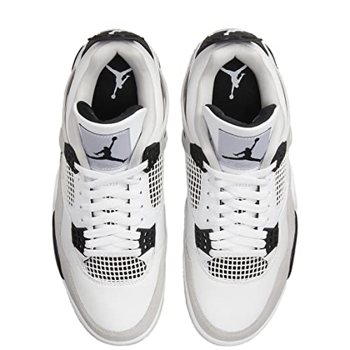 Jordan AIR Mens Air 4 Retro DH6927 111 Military Black - Size 10