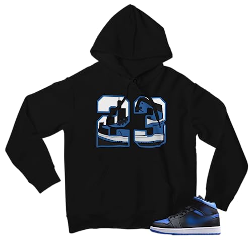 Hoodie To Match Jordan 1 Royal, Men's Pullover Sweatshirt