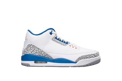 Nike Air Jordan 3 Retro White Cement Reimagined 2023 DN3707-100 - Size 9,Black/Fire Red-white