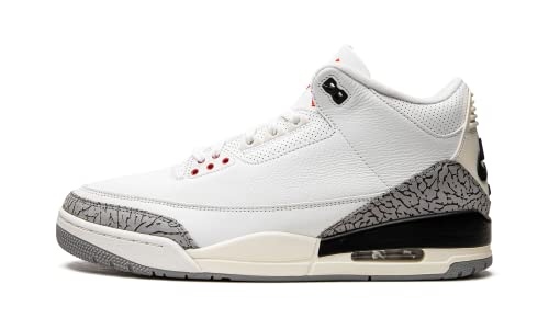 Jordan Mens Air 3 DN3707 100 White Cement Reimagined - Size 12