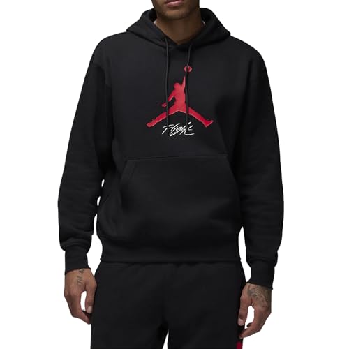 Jordan Essentials Fleece Hoodie (FD7545-013, Black) Size Medium