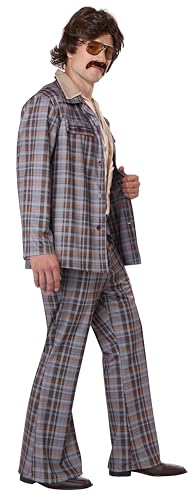 70's Leisure Suit, Men's Costume Multi