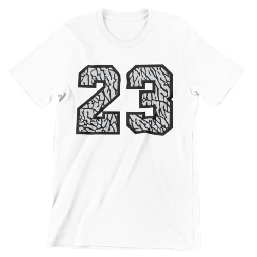Shirt to Match Retro - 23 Elephant Print Men's Graphic T Shirt, 23 Elephant Print Graphic Tee to Match -s Purple