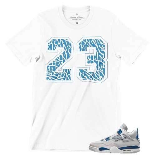Shirt to Match Jordan 4 Industrial Blue Sneakers, Men's Graphic T-Shirts