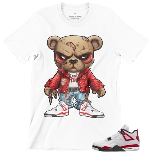 Shirt to Match 4 Red Cement Men's Graphic Urban Tee