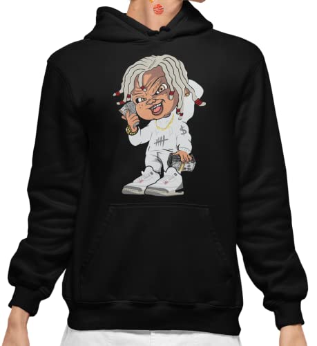 Men's Jordan 3 White Cement Reimagined Colors Hoodie, Pullover Graphic Sweatshirt, To Match Jordan 3s