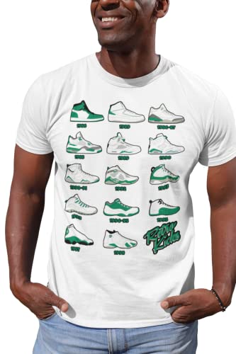 Shirt to Match Lucky Green Retro Sneakers 1 2 3 4 5 6 7 8 9 10 11 12 13
