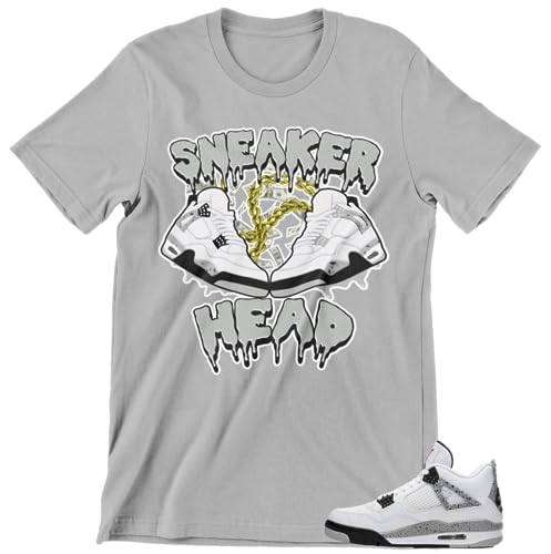 Shirt to Match Jordans Sneaker Head J4 Men's Tee, Streetwear Tshirts