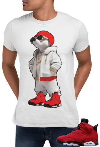 Shirt to Match Jordan 6 Toro Bravo Men's Graphic Tee, Urban Streetwear Clothing