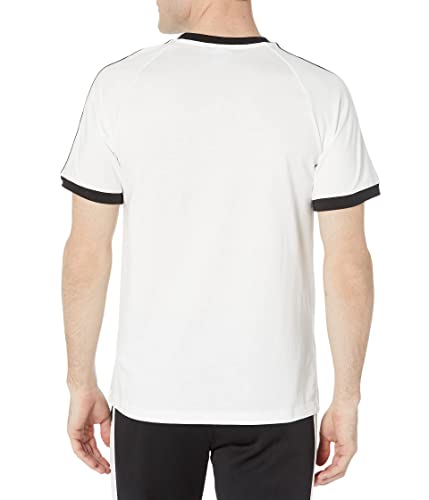 adidas Originals Mens Adicolor Classics 3-Stripes T-Shirt White X-Large