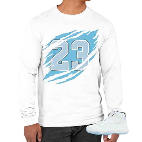 Long Sleeve Shirt to Match Jordan 11 Retro Legend Blue Urban Graphic L/S Tee