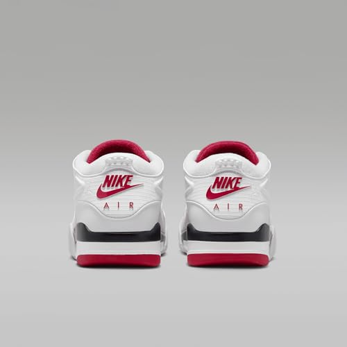 Air Jordan 4 RM Men's Shoes (FQ7939-102, White/Black/Neutral Grey/Varsity Red) Size 10.5