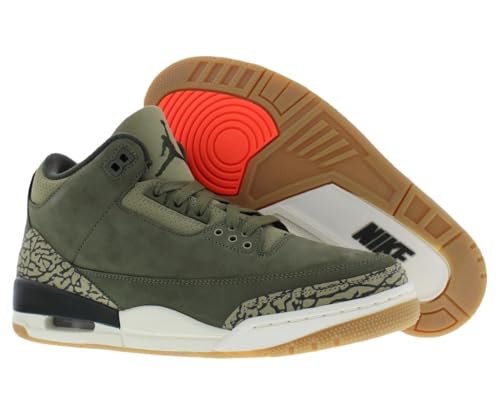 Jordan Air 3 Retro 'Medium Olive' (Olive Green) Size 9.5