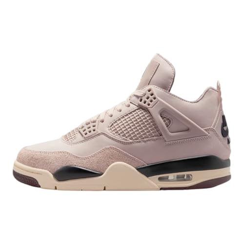 Nike Air Jordan Mens Air 4 Retro A Ma Maniere While You were Sleeping Fossil Stone/Metallic Pewter 12 Women/10.5 Men