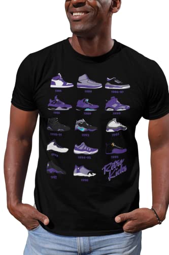 Shirt to Match Jordan Purple Retro Jordan Sneakers 1 2 3 4 5 6 7 8 9 10 11 12 13, Tee to Match Jordans