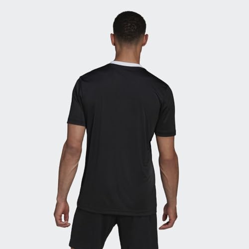 adidas Men's Entrada 22 Jersey, Black, Large