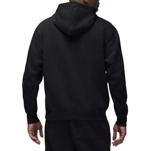 Jordan Essentials Fleece Hoodie (FD7545-013, Black) Size Medium