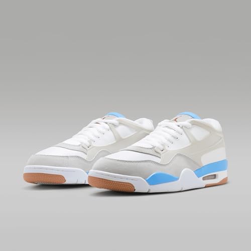 Air Jordan 4 RM Men's Shoes (FQ7939-104, White/White/Neutral Grey) Size 9