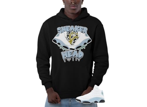 Hoodie To Match Jordan 13 Blue Grey Men's Graphic Hoodies
